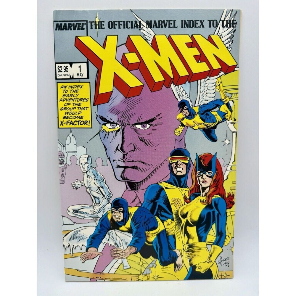 Marvel Index‎ to the X-Men Issue No. 1 Marvel Comics 1987 Bagged & Boarded